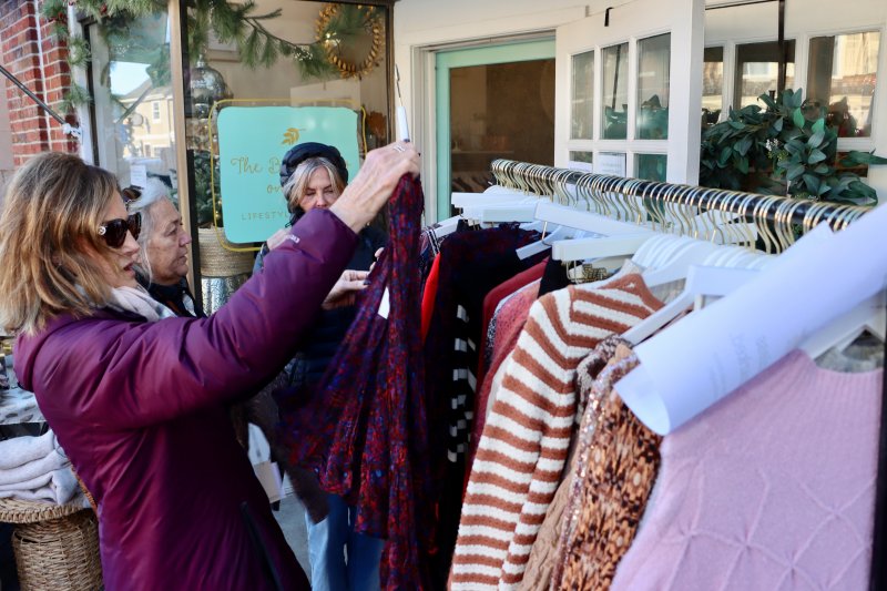 Bargain hunters are out in force on Small Business Saturday on Second Street in Lewes. The Bungalow on 2nd had a sidewalk sale. Store owners hoped to get a boost to kick off the holiday shopping season.